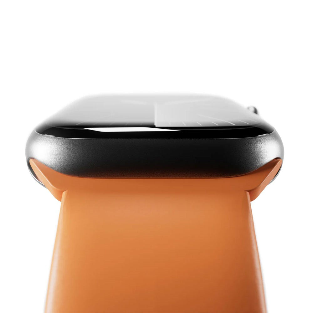 Apple Watch (42/44/SE/45/46/49mm) Puro ICON Silikon Klokkerem - Desert Sun