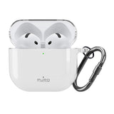 Apple AirPods (4. Gen.) PURO NUDE Ultra Slim Deksel 0.3mm - Gjennomsiktig