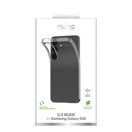 Samsung Galaxy S26 PURO NUDE Ultra Slim Deksel 0.3mm - Gjennomsiktig