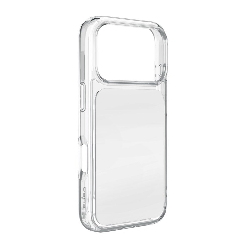 iPhone 17 Pro PURO Clear Mag eDksel – Gjennomsiktig / Hvit
