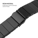 Fixed Universal Quick Release Harpiks Smartklokkerem (20mm) - Svart