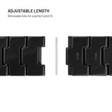 Fixed Universal Quick Release Harpiks Smartklokkerem (20mm) - Svart