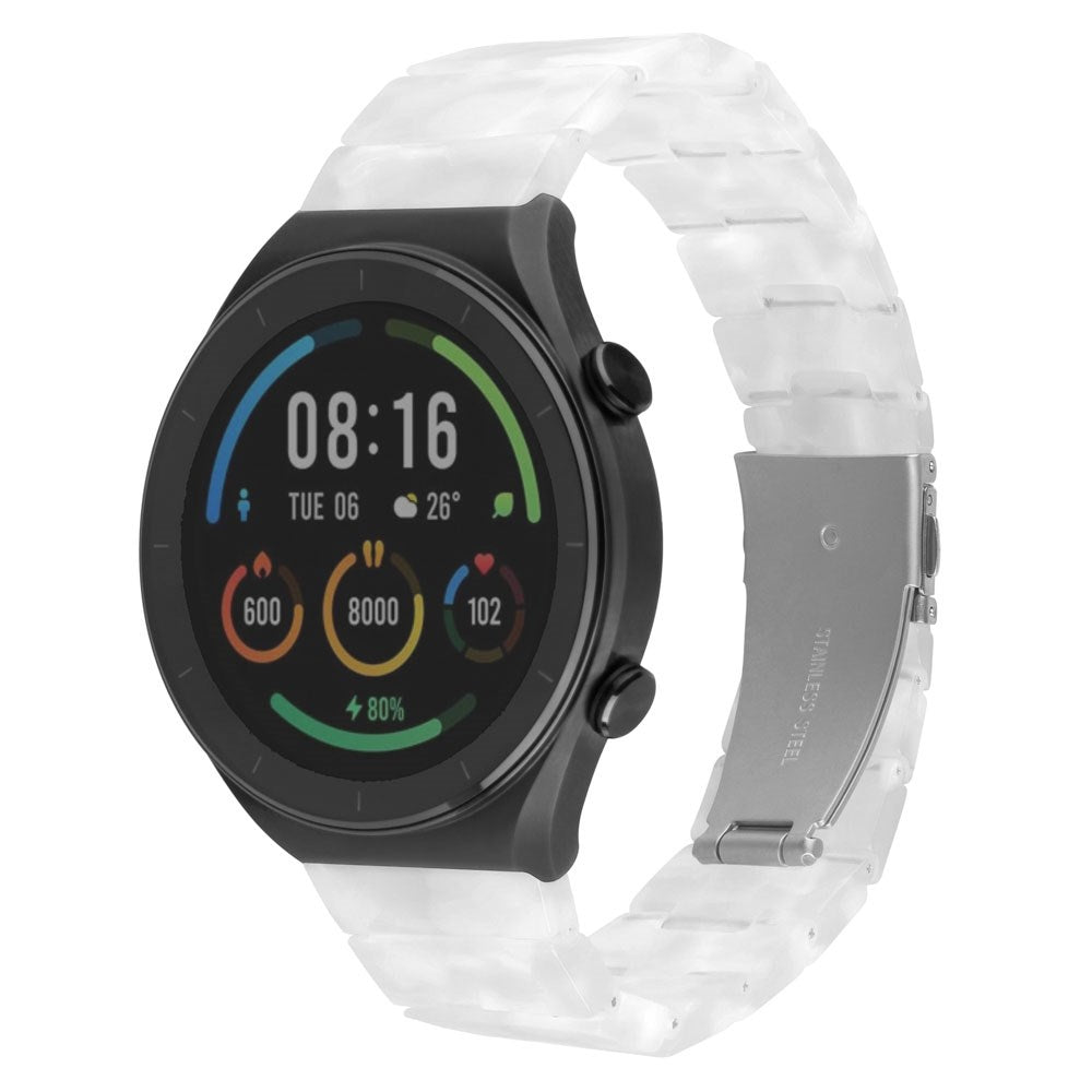 Fixed Universal Quick Release Harpiks Smartklokkerem (22mm) - Hvit