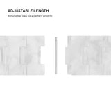 Fixed Universal Quick Release Harpiks Smartklokkerem (22mm) - Hvit