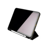 iPad 10.9" (2022) Tucano Up Plus Folio Skinn Flip Deksel m. Apple Pennholder - Svart