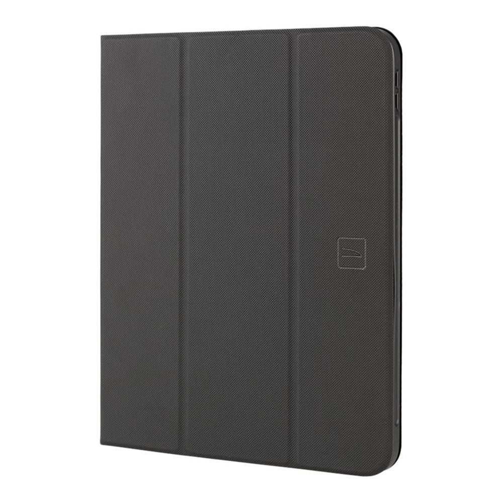 iPad 10.9" (2022) Tucano Up Plus Folio Skinn Flip Deksel m. Apple Pennholder - Svart