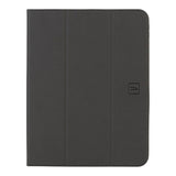 iPad 10.9" (2022) Tucano Up Plus Folio Skinn Flip Deksel m. Apple Pennholder - Svart