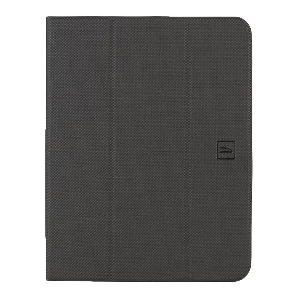 iPad 10.9" (2022) Tucano Up Plus Folio Skinn Flip Deksel m. Apple Pennholder - Grå