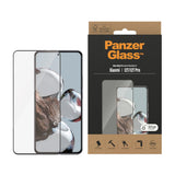 Xiaomi 12T / 12T Pro PanzerGlass Ultra Wide Fit Skjermbeskyttelsesglass - Platinum Strength - Svart Kant