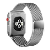 Apple Watch (38/40/SE/41/42mm) Tech-Protect Milanese Stål Stropp - Sølv