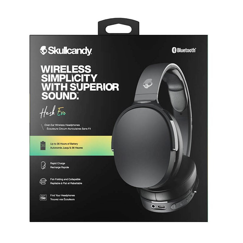 Skullcandy Hesh EVO Over-Ear Bluetooth Hodetelefoner - Svart