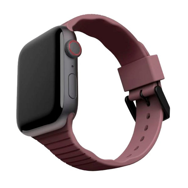 Apple Watch (38/40/SE/41/42mm) UAG [U] Aurora Silikone Strap - Dusty Rose