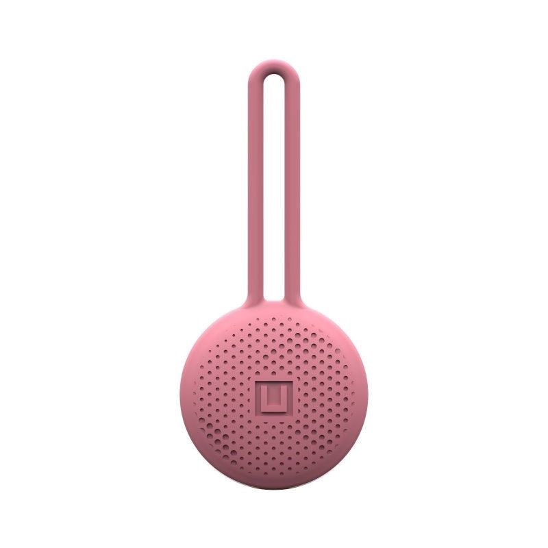 AirTag UAG [U] Dot Series Loop Silikon Deksel med Stropp - Dusty Rose