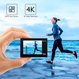 AKASO Brave 4 Action Kamera - Ultra HD 4K - Svart