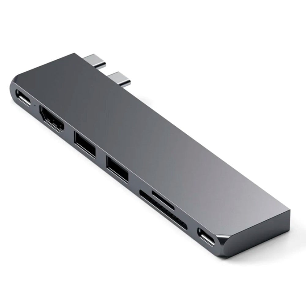 Satechi USB-C Pro Hub Slim med HDMI 100W - Space Grey