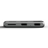 Satechi Mobile XR Hub m. Micro SD - Space Grey