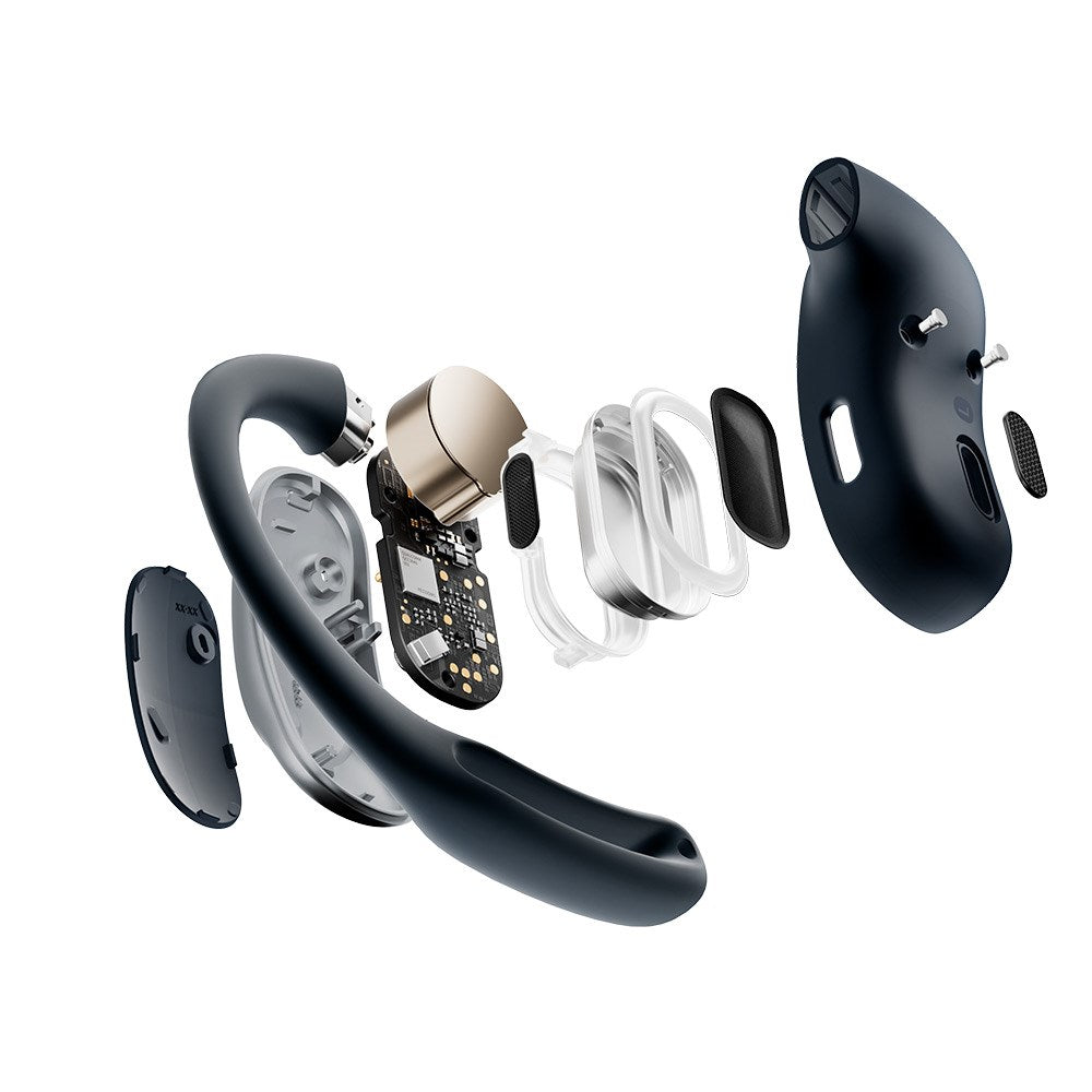 Shokz OpenFit Air True Wireless Hodetelefoner - Svart