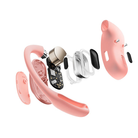 Shokz OpenFit Air True Wireless Hodetelefoner - Rosa