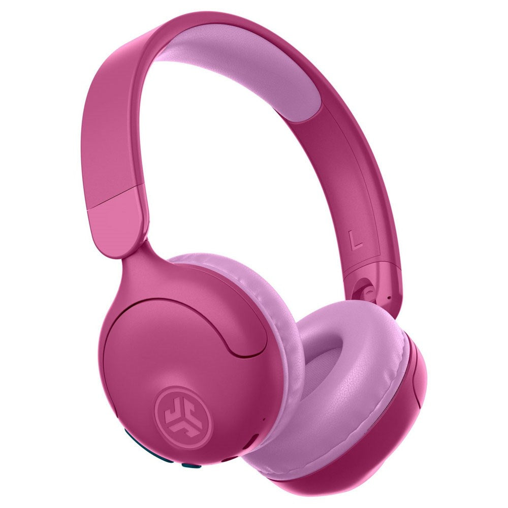 JLab JBuddies Pop 2-i-1 Trådløse Hodetelefoner for Barn - On-Ear - Rosa