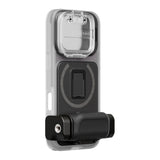 iPhone 16 Pro PolarPro LiteChaser 16 Pro Deksel - MagSafe Kompatibel - Gjennomsiktig / Svart
