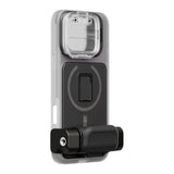 iPhone 16 Pro Max PolarPro LiteChaser 16 Pro Deksel - MagSafe Kompatibel - Gjennomsiktig / Svart