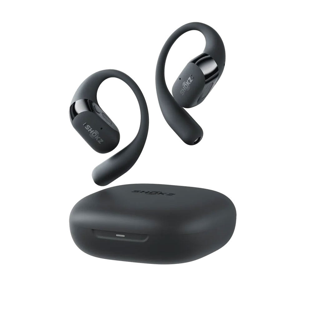 Shokz OpenFit 2+ True Wireless Open-Ear Hodetelefoner - Svart