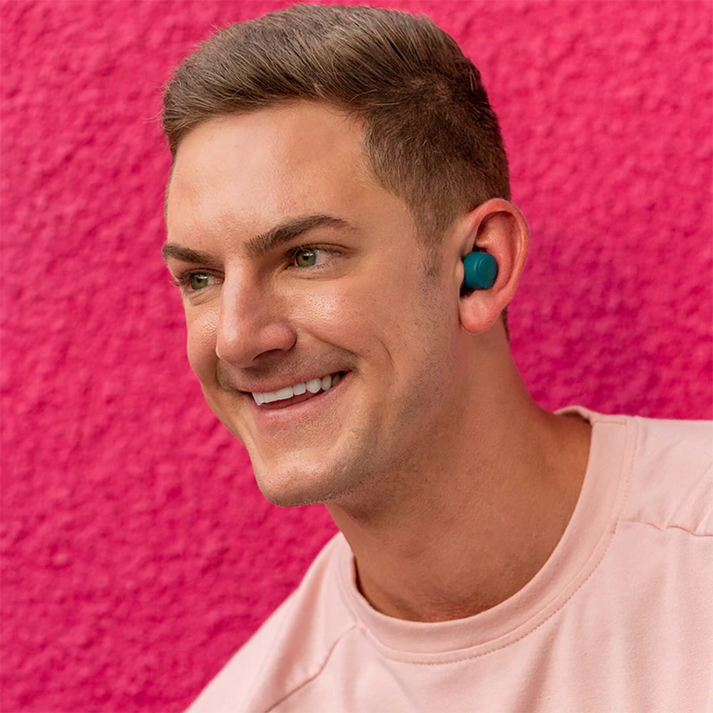 JLab Go Air Pop True Wireless Earbuds Bluetooth - Blågrønn