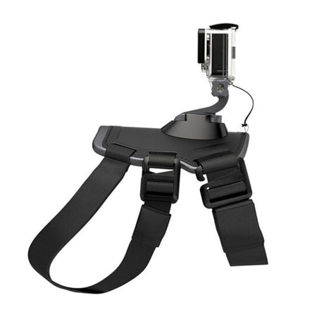 GoPro 1 - 4 Hundesele med holder - Svart