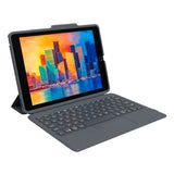 iPad 10.2" (2020 / 2019) Zagg Pro Keys Trackpad Keyboard (Nordisk Tastatur m. Deksel) - Charcoal