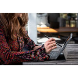 iPad 10.2" (2020 / 2019) Zagg Pro Keys Trackpad Keyboard (Nordisk Tastatur m. Deksel) - Charcoal