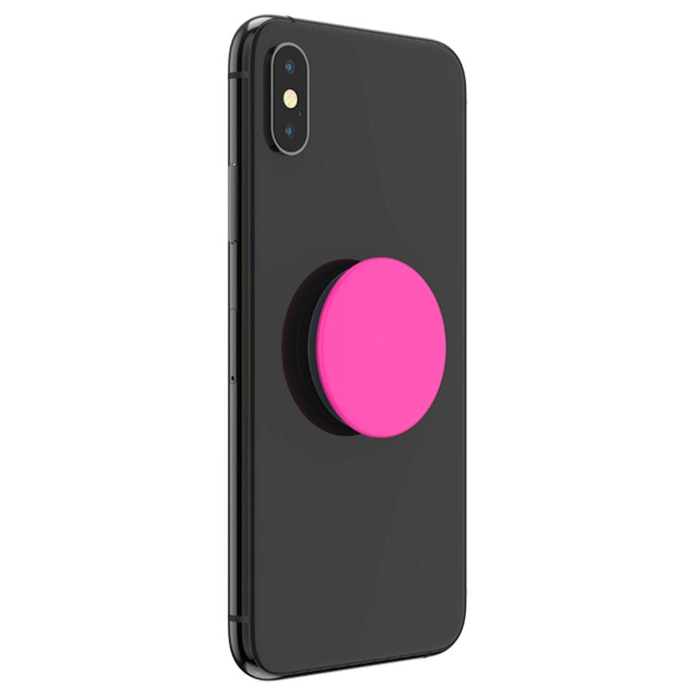 POPSOCKETS PopGrip Basic Magenta m. Stativfunksjon