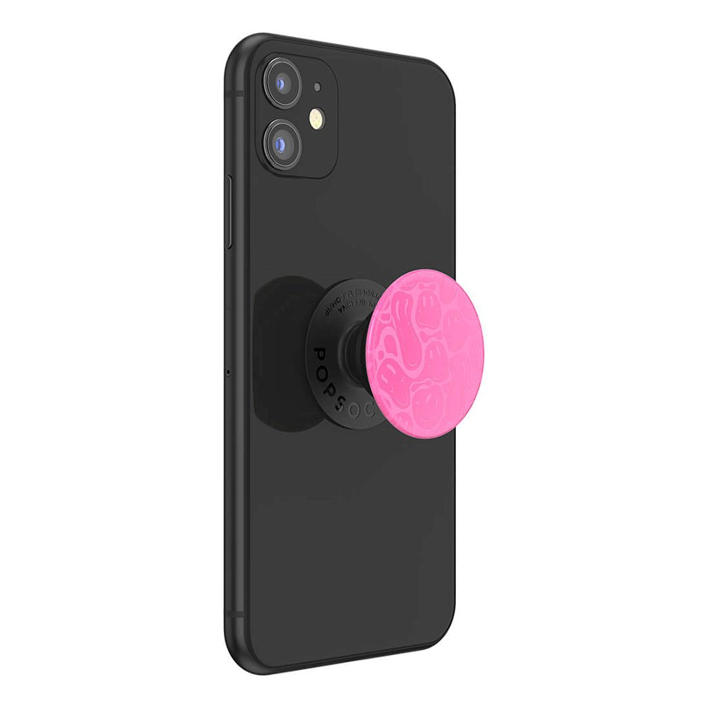 POPSOCKETS PopGrip - Smiley Melt - Stativ og Grep