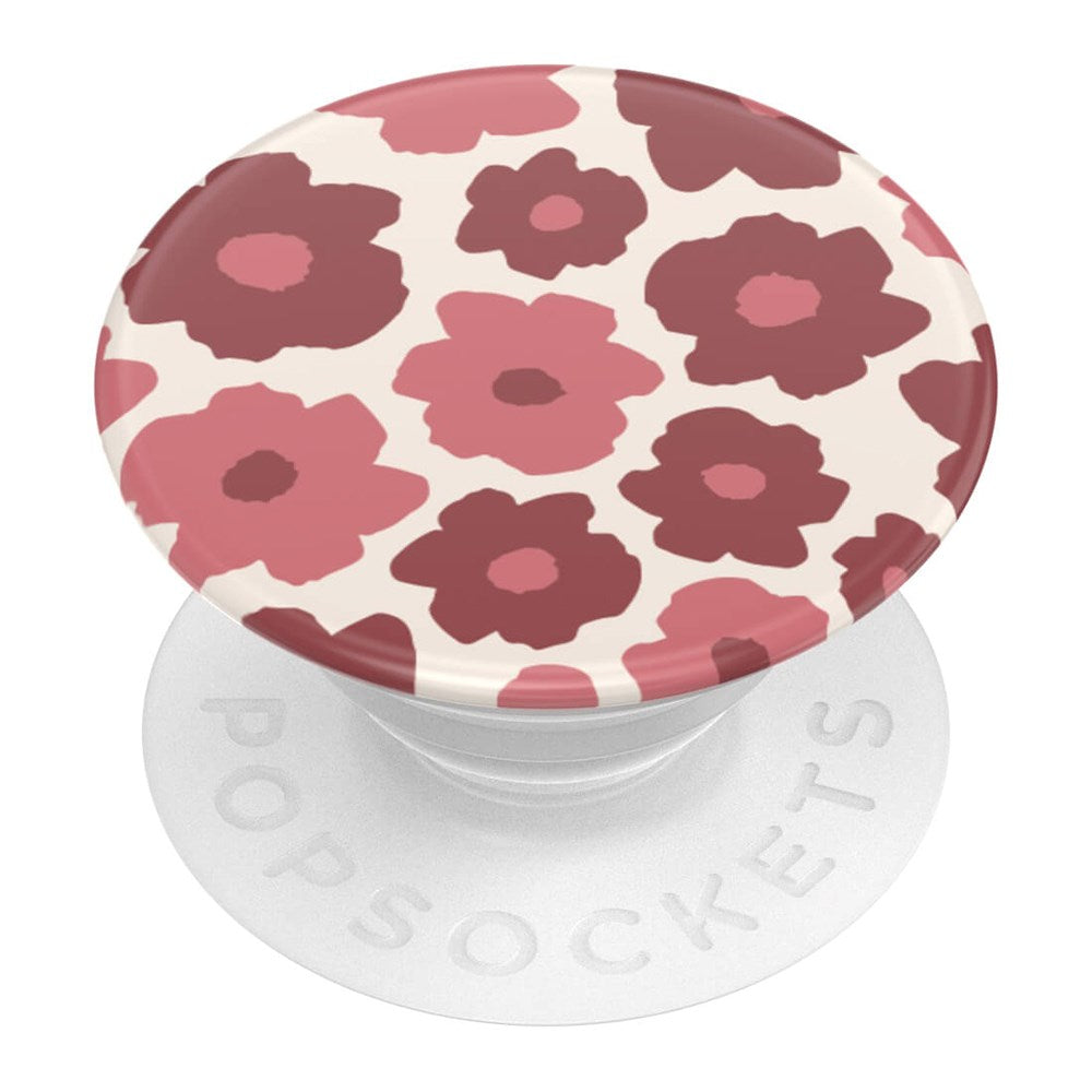 POPSOCKETS PopGrip Original Mauve Floral Avtagbart Grep med Stativfunksjon