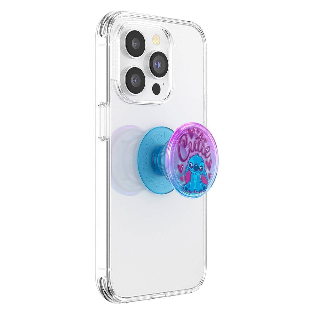 POPSOCKETS PopGrip Licensed Cutie Stitch Avtakbart Grep m. Stativfunksjon