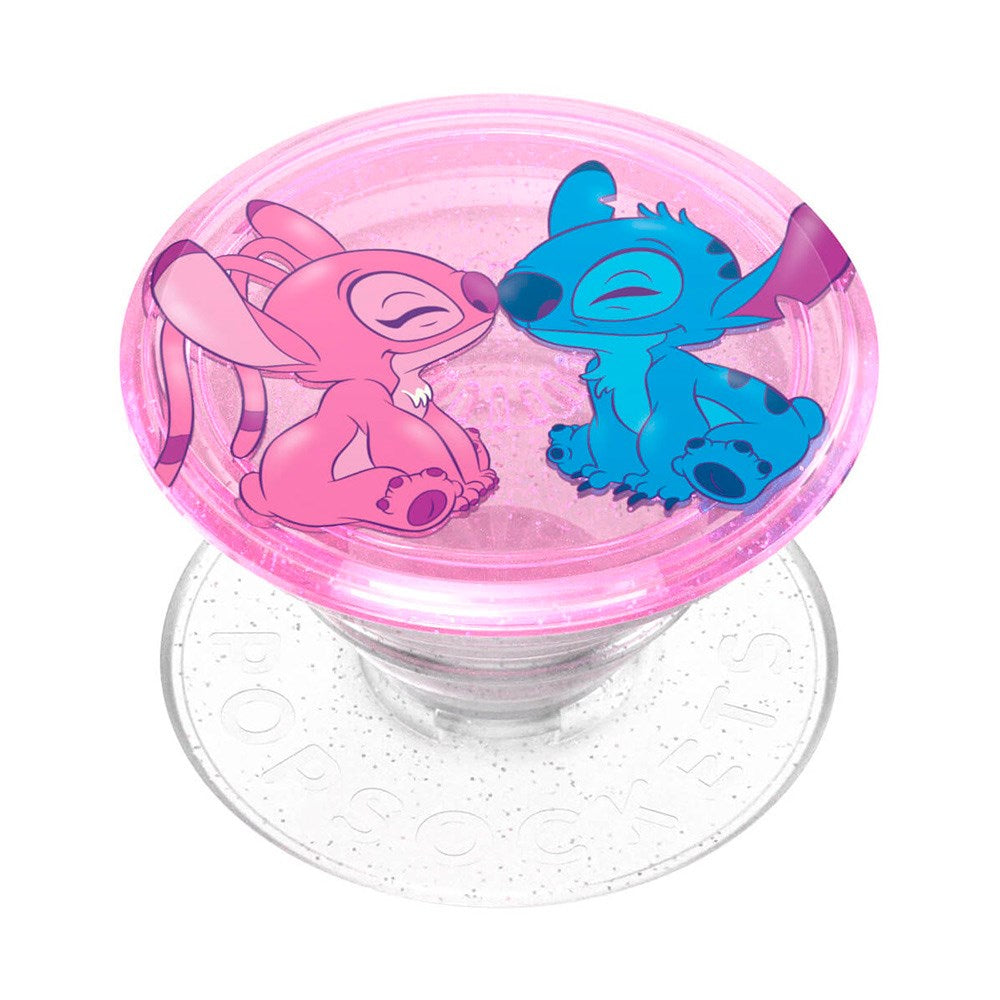 POPSOCKETS PopGrip Licensed Angel & Stitch Forever Avtakbart Grep m. Stativfunksjon