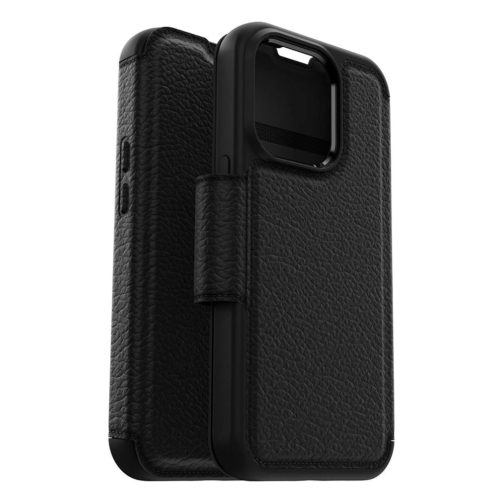 OTTERBOX iPhone 14 Pro Strada Flip Deksel - Svart