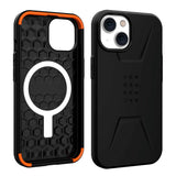 iPhone 14 / 13 UAG CIVILIAN Series Deksel - MagSafe-kompatibel - Svart