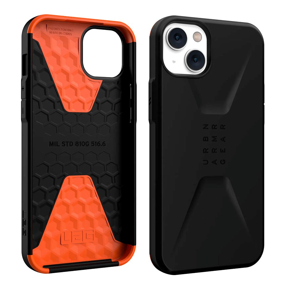 iPhone 14 Plus UAG CIVILIAN Series Deksel - Svart