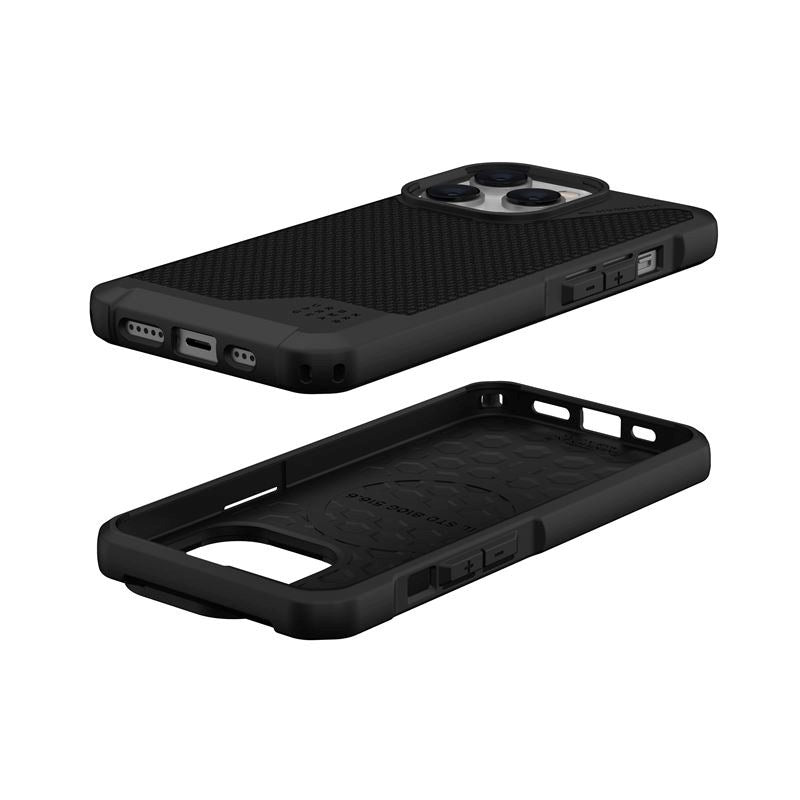 iPhone 14 Pro UAG METROPOLIS LT Series Deksel - DuPont™ Kevlar - MagSafe Kompatibel - Black