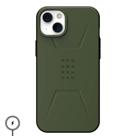 iPhone 14 Plus UAG CIVILIAN Series Deksel - MagSafe-kompatibel - Olive