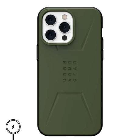 iPhone 14 Pro Max UAG CIVILIAN Series Deksel - MagSafe-kompatibel - Olive