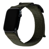 Apple Watch (42/44/SE/45/46/49mm) UAG Active Strap Stoff Stropp - Grønn