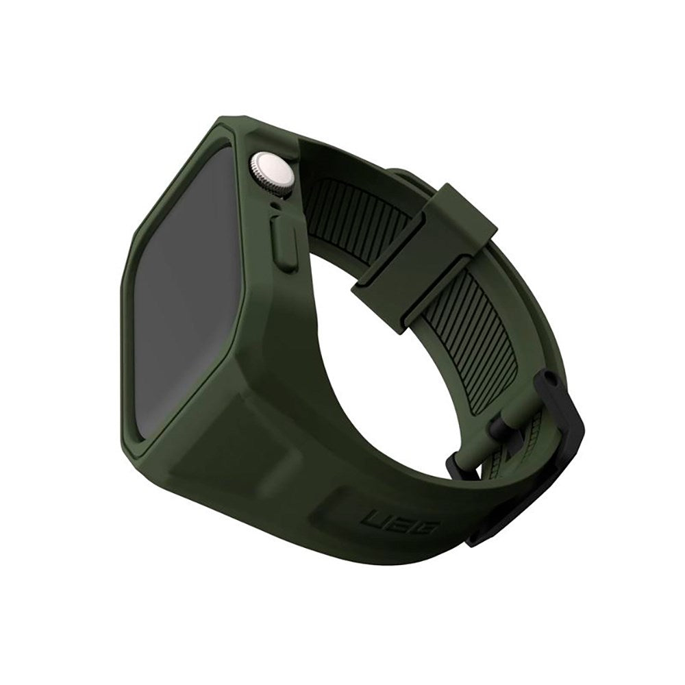 Apple Watch (42/44/SE/45/46/49mm) UAG Scout+ Deksel & Stropp - Olive