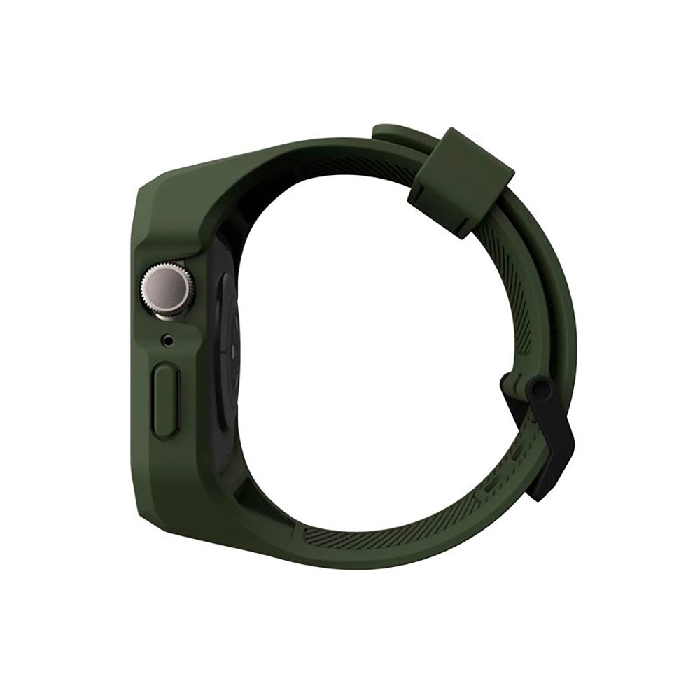 Apple Watch (42/44/SE/45/46/49mm) UAG Scout+ Deksel & Stropp - Olive