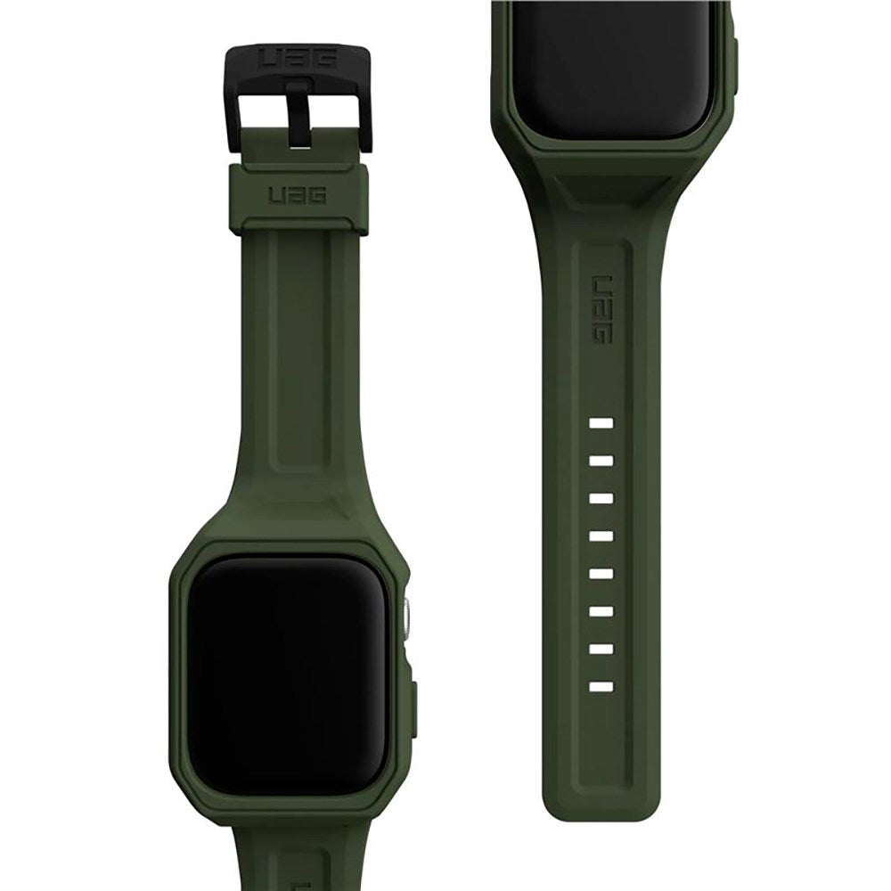 Apple Watch (42/44/SE/45/46/49mm) UAG Scout+ Deksel & Stropp - Olive