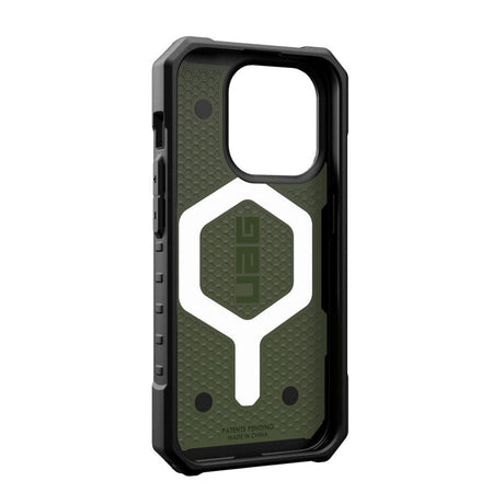 iPhone 15 Pro UAG PATHFINDER Series Deksel - MagSafe Kompatibel - Olive