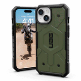 iPhone 15 UAG PATHFINDER Series Deksel - MagSafe Kompatibel - Olive