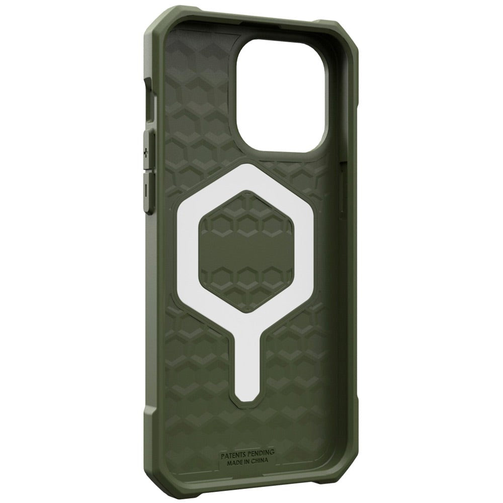 iPhone 15 Pro UAG ESSENTIAL ARMOR Series Deksel - MagSafe Kompatibel - Olive