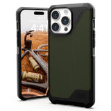 iPhone 15 Pro Max UAG METROPOLIS LT Series Deksel - DuPont™ Kevlar - MagSafe Kompatibel - Olive