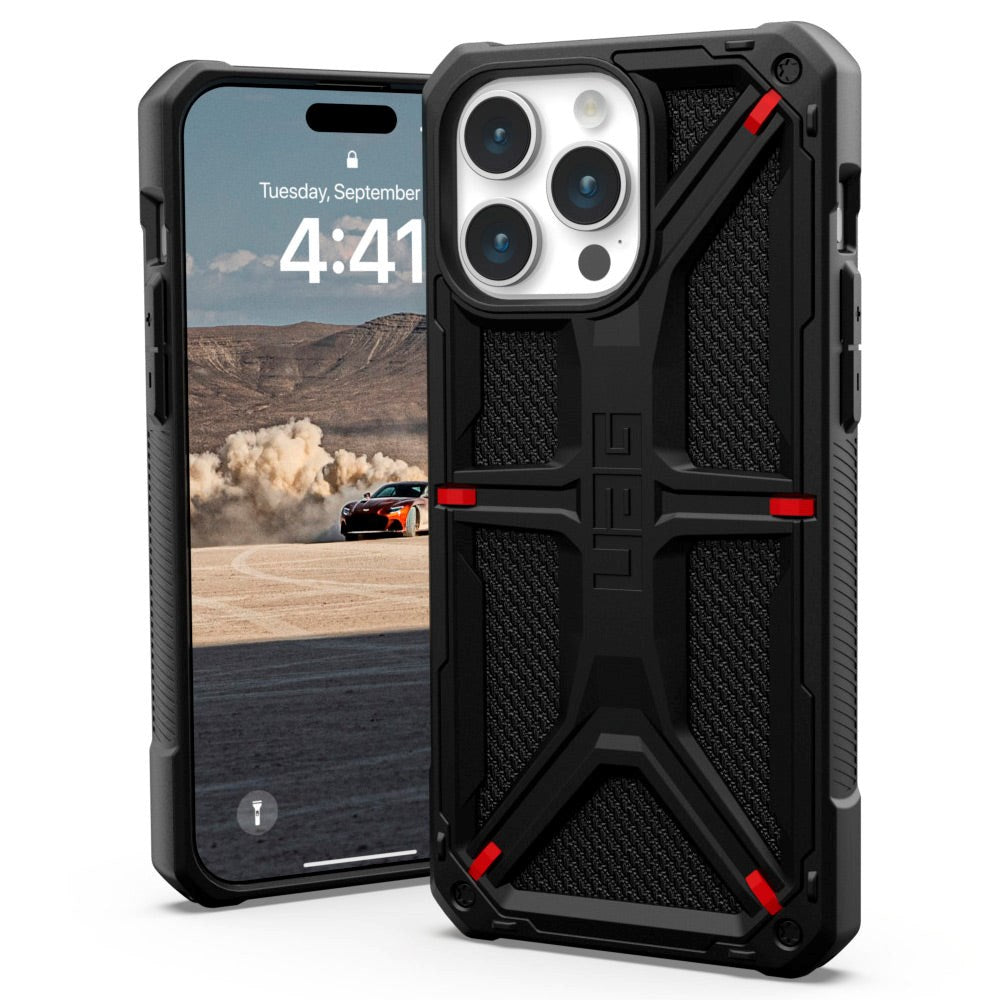 iPhone 15 Pro UAG MONARCH Series Deksel - Black